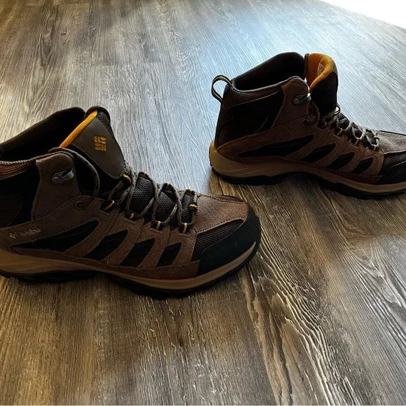 Columbia Men's Crestwood Mid Waterproof Hiking Boots - Picture 3 of 7
